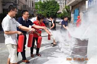 深圳市江盟磁性科技有限公司消防演習(xí)